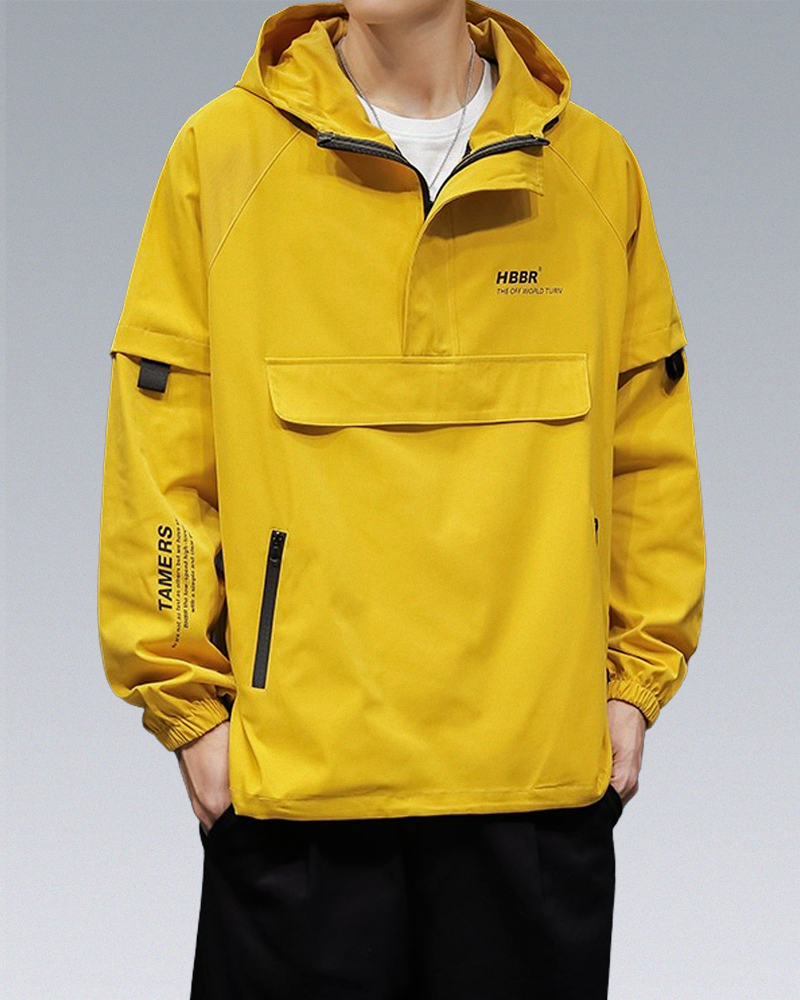 Yellow Techwear Jacket