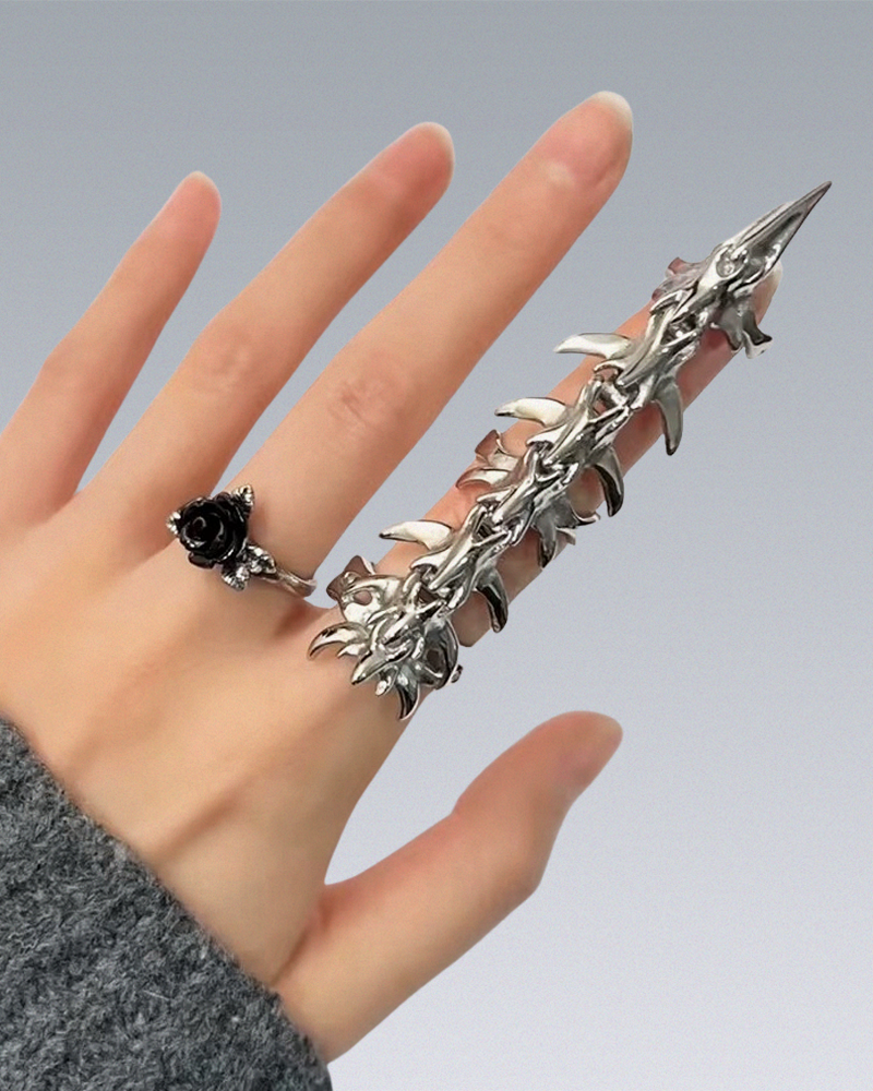 Cyberpunk Full Finger Ring