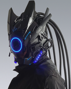 LED Cyberpunk Mask