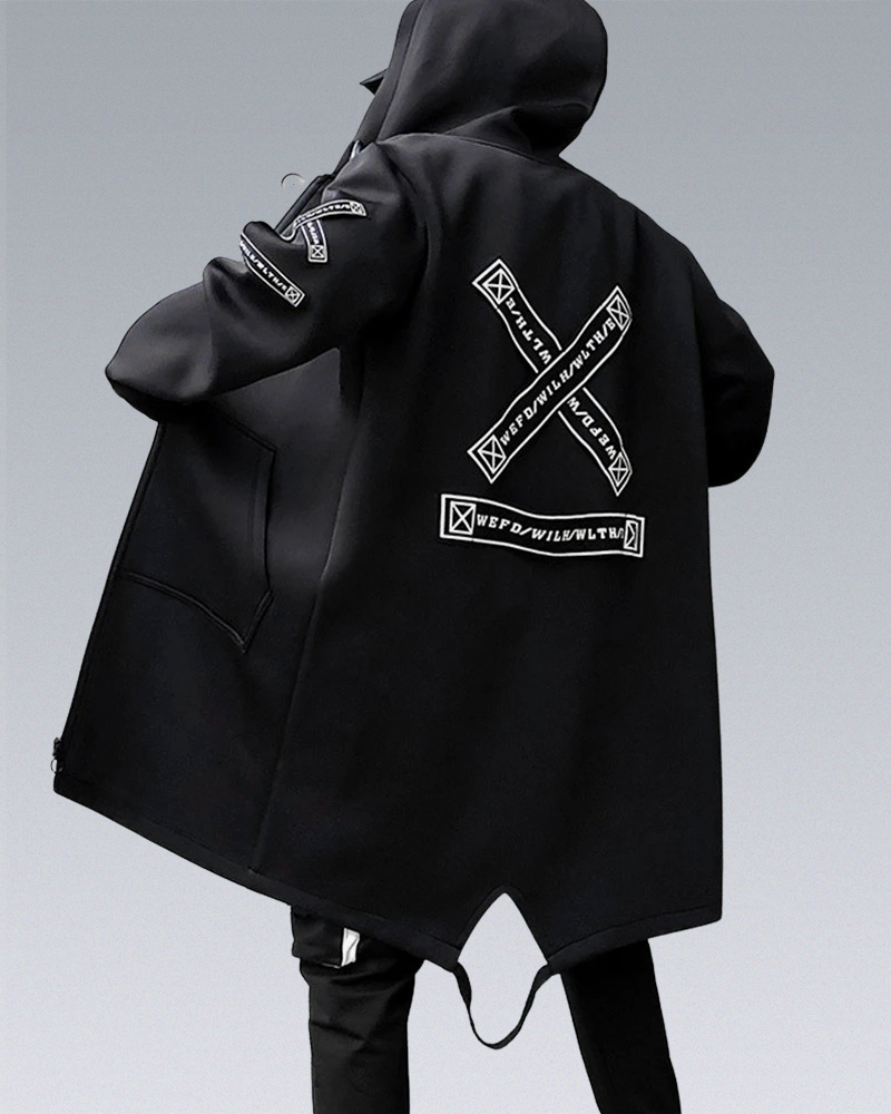 Black Techwear Jacket
