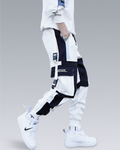 White Techwear Pants