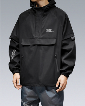 Black Techwear Coat