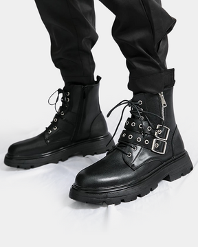 Black Goth Boots