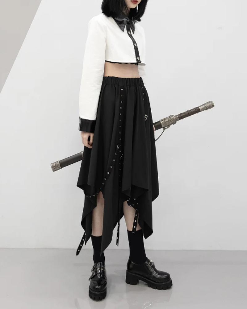 Goth Long Skirt