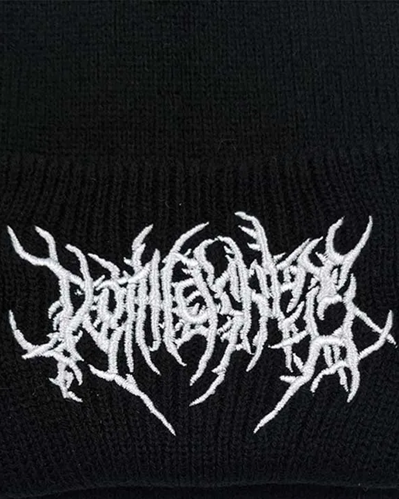 Black Metal Beanie