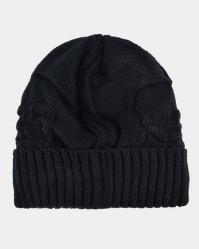 Black Skull Beanie