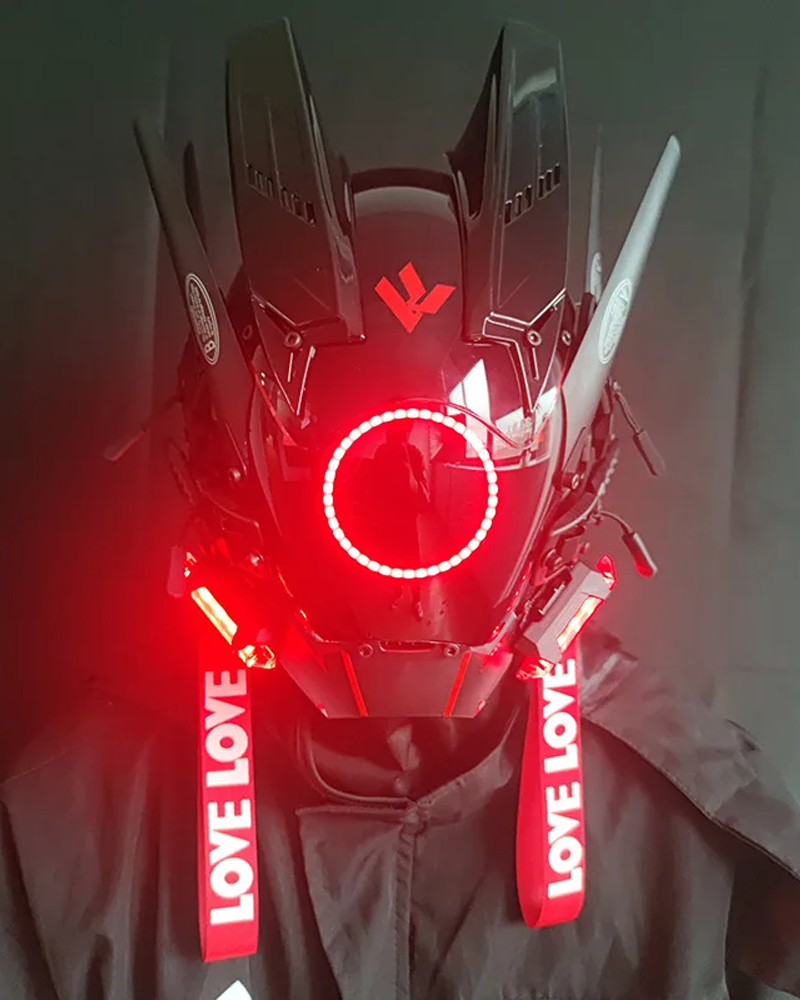 Cyberpunk LED Mask