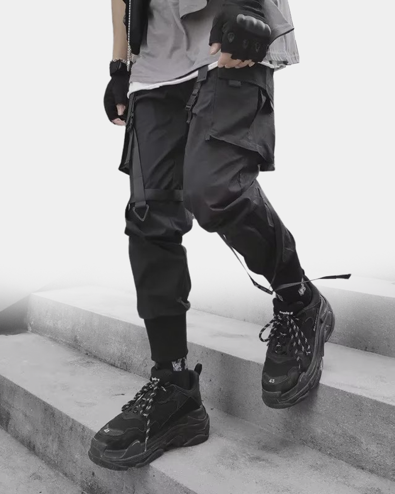 Cargo Pants With Straps