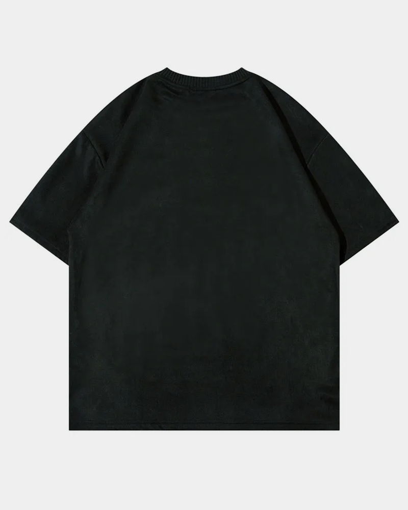 y2k black crop shirt - Polytoria