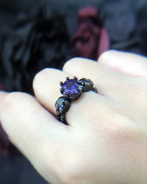 Purple Stone Ring