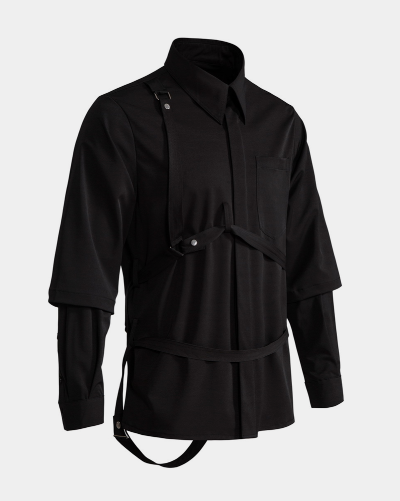 Black Techwear Shirt