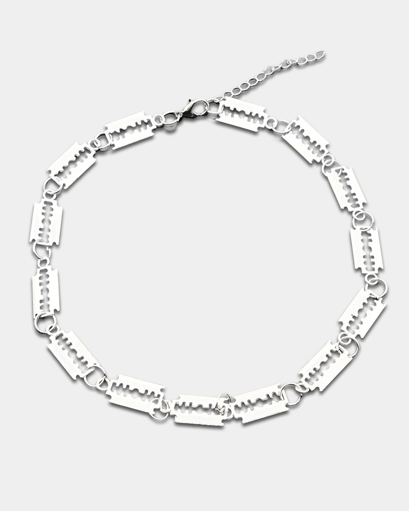 Razor Blade Necklace