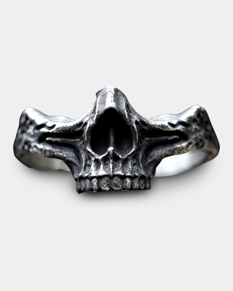 Half Jaw Skull Ring