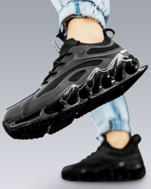 All Black Techwear Shoes