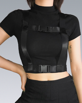 Buckle Crop Top