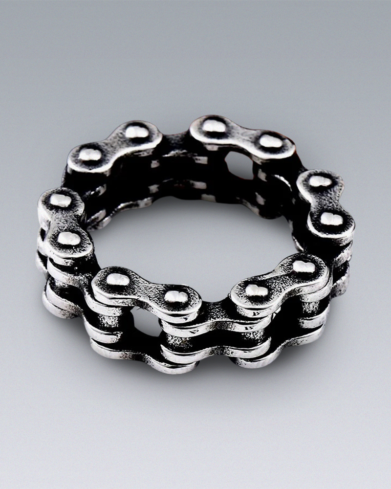 Silver Chain Ring