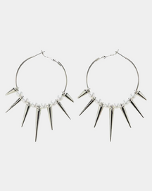 Spike Hoop Earrings