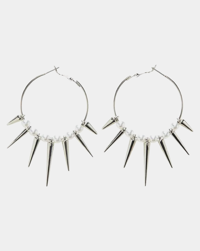 Spike Hoop Earrings