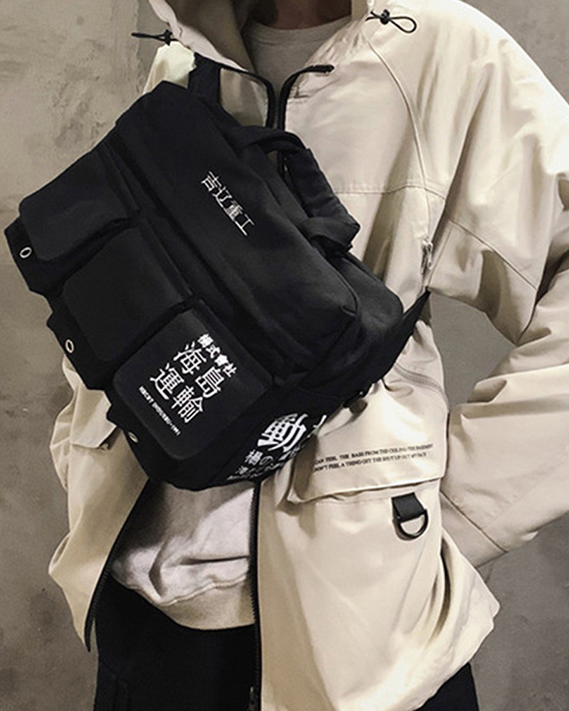 Techwear Messenger Bag