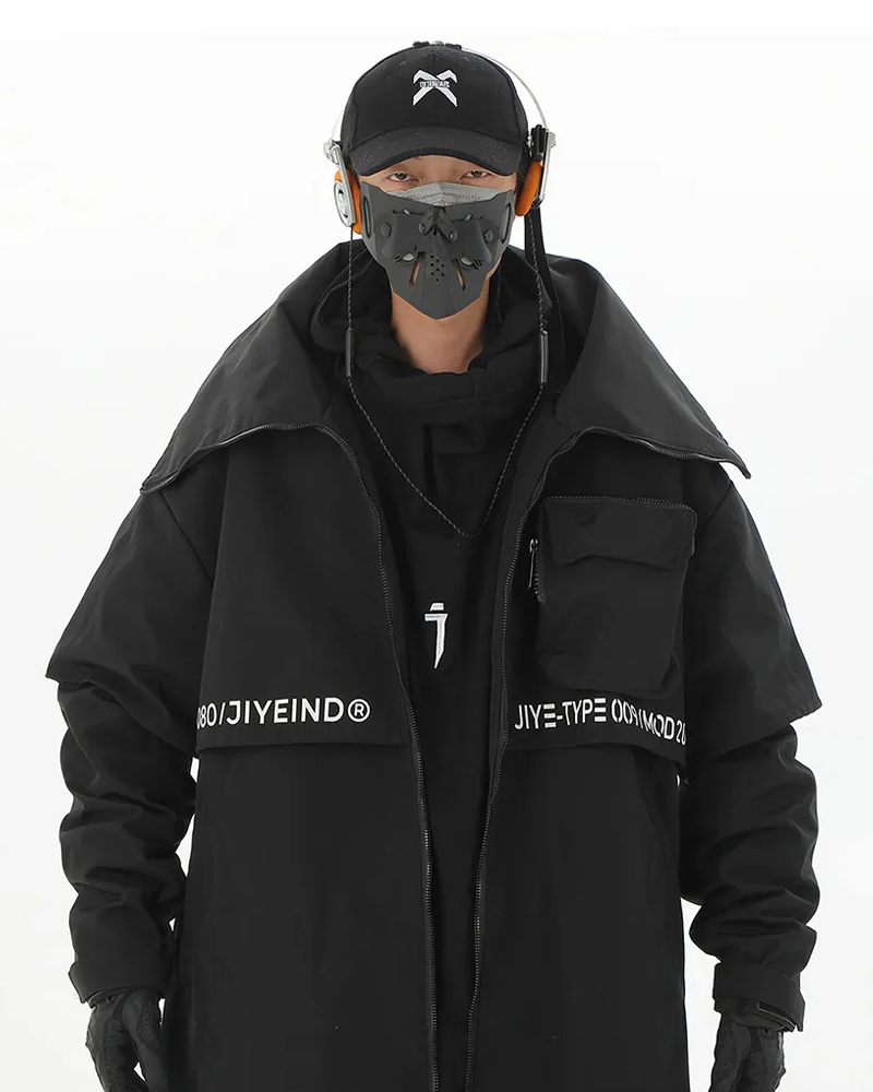 Techwear Long Coat