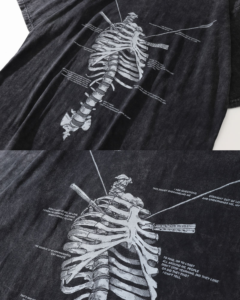 Skeleton Ribcage Shirt