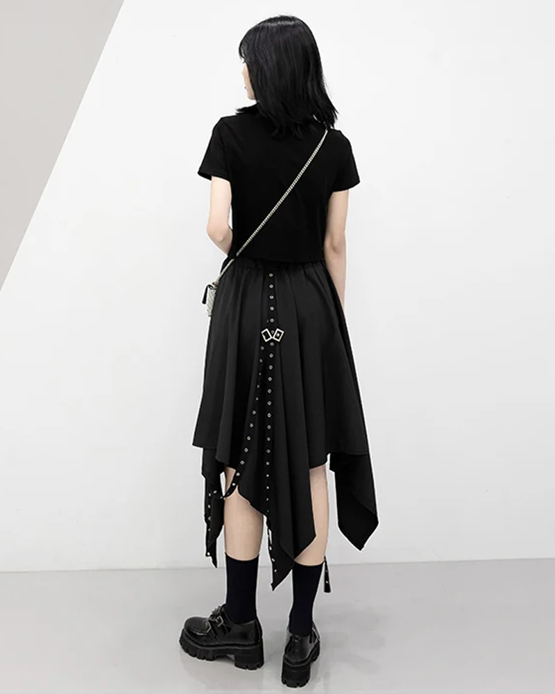 Goth Long Skirt