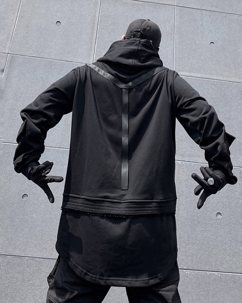 Oversized Techwear Hoodie