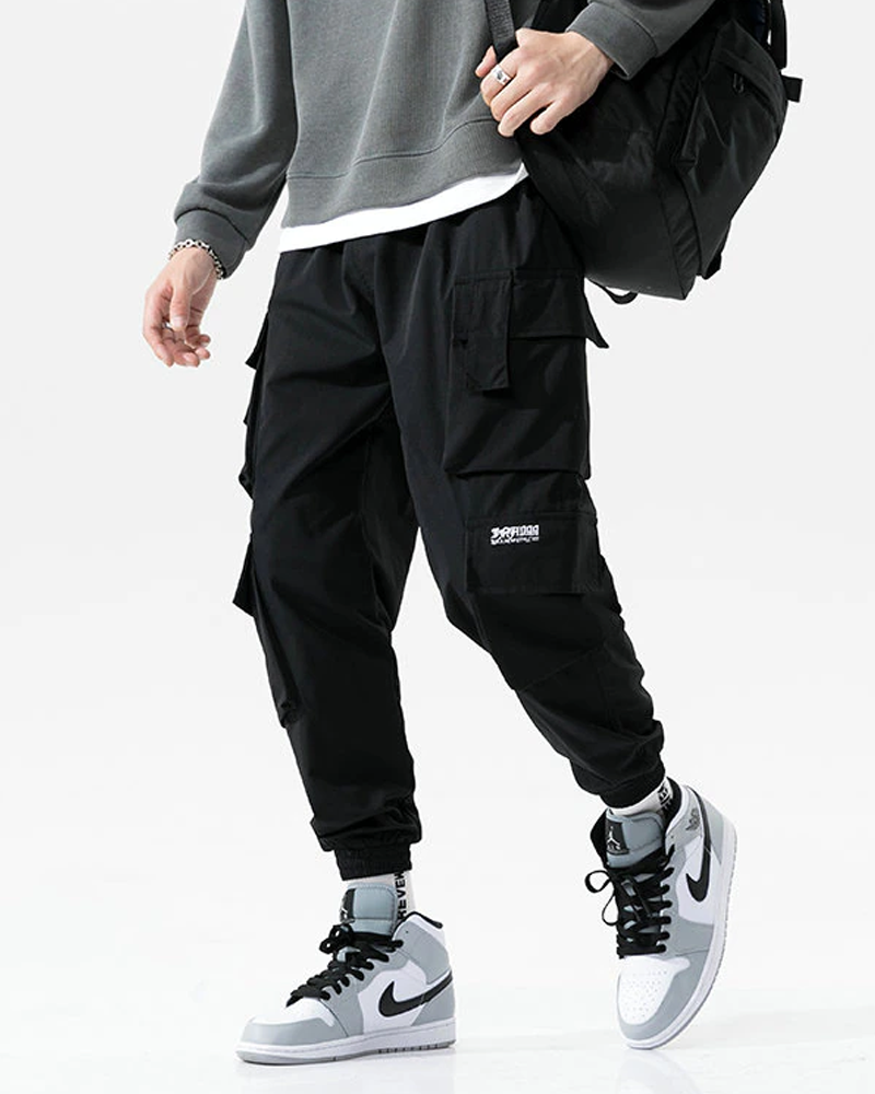 Mens Multi Pocket Cargo Pants