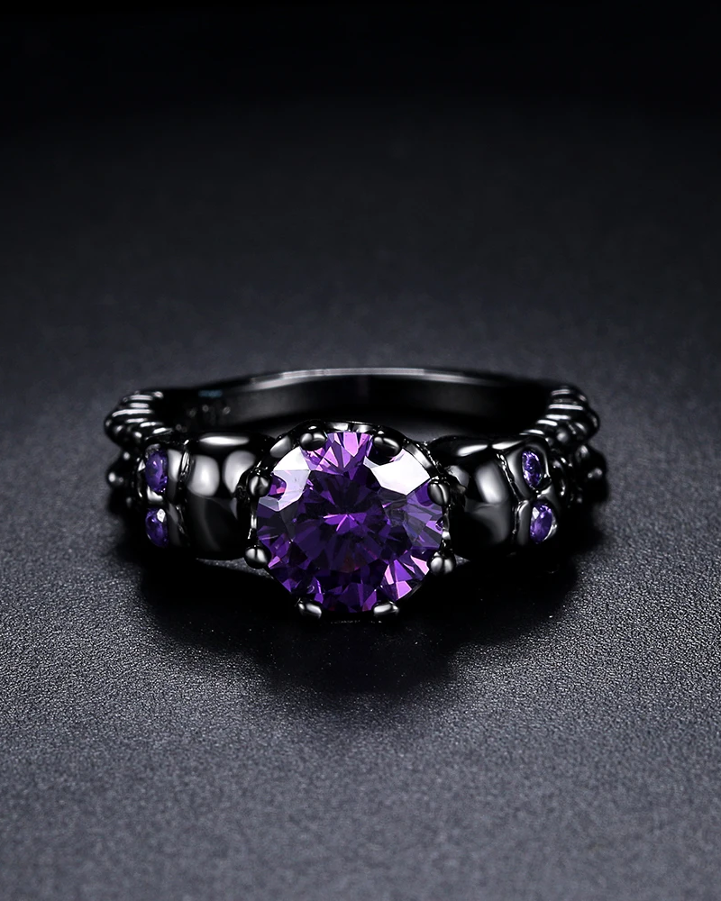 Purple Stone Ring