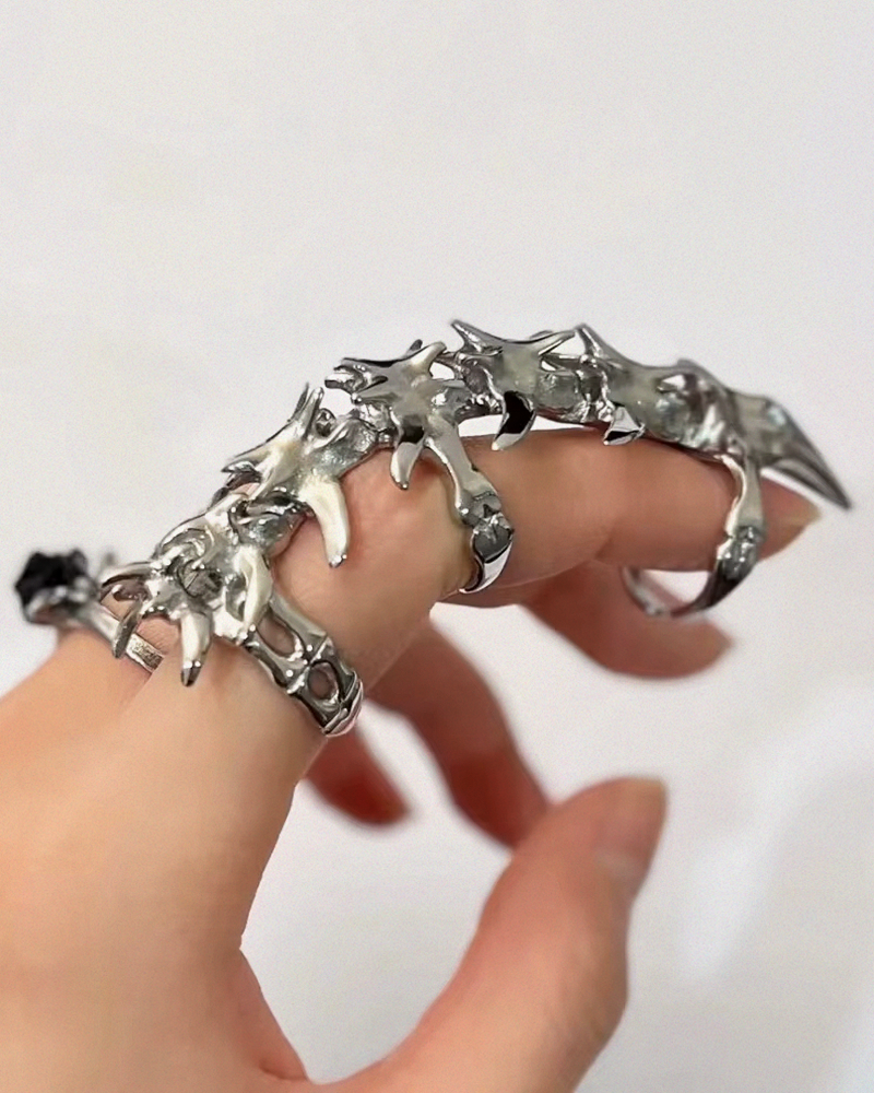 Cyberpunk Full Finger Ring