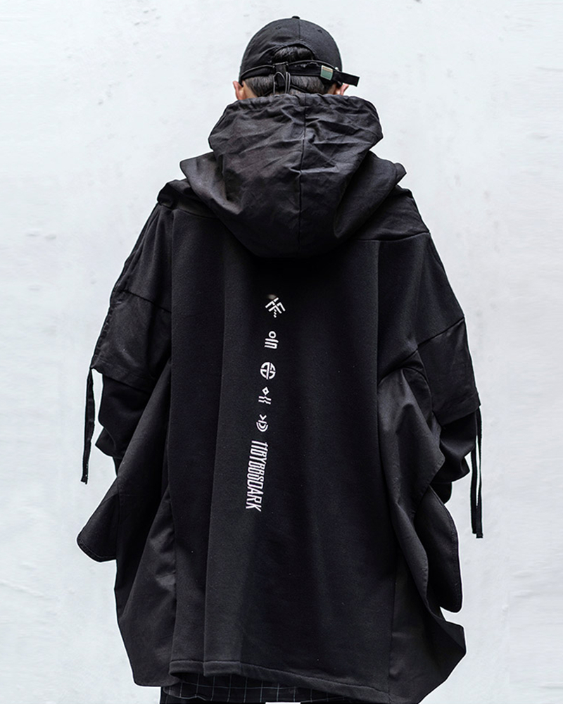 Black Hoodie Streetwear | Techwear Division