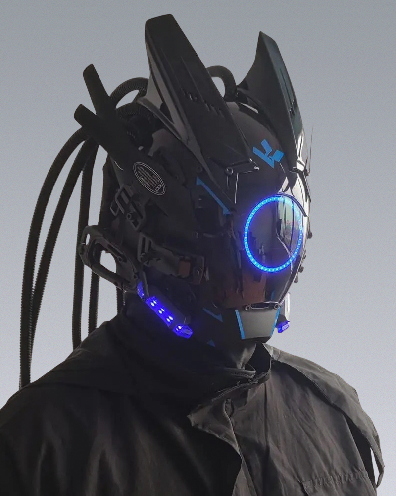 LED Cyberpunk Mask