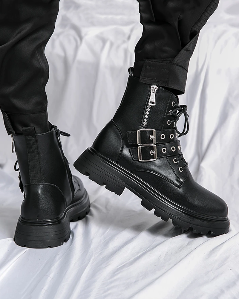 Black Goth Boots | Techwear Division