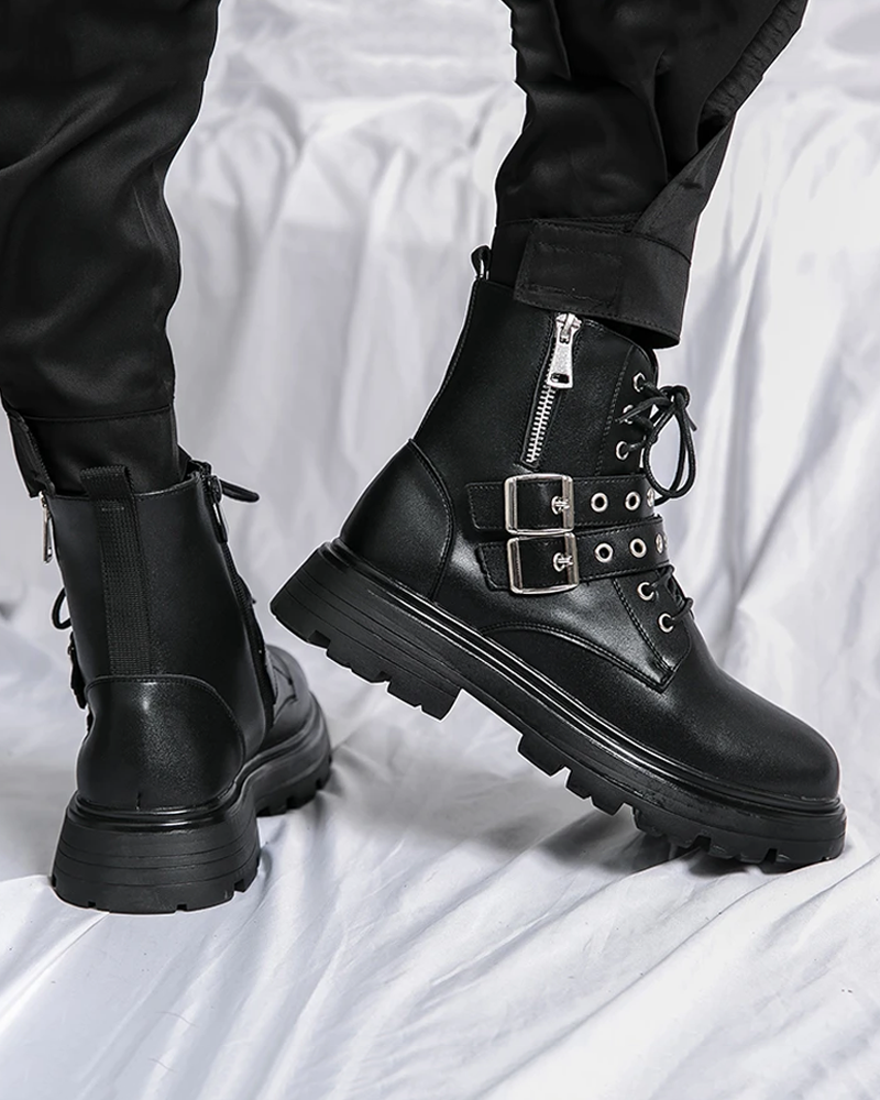 Black Goth Boots