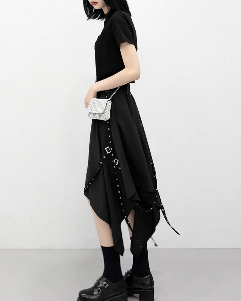 Goth Long Skirt
