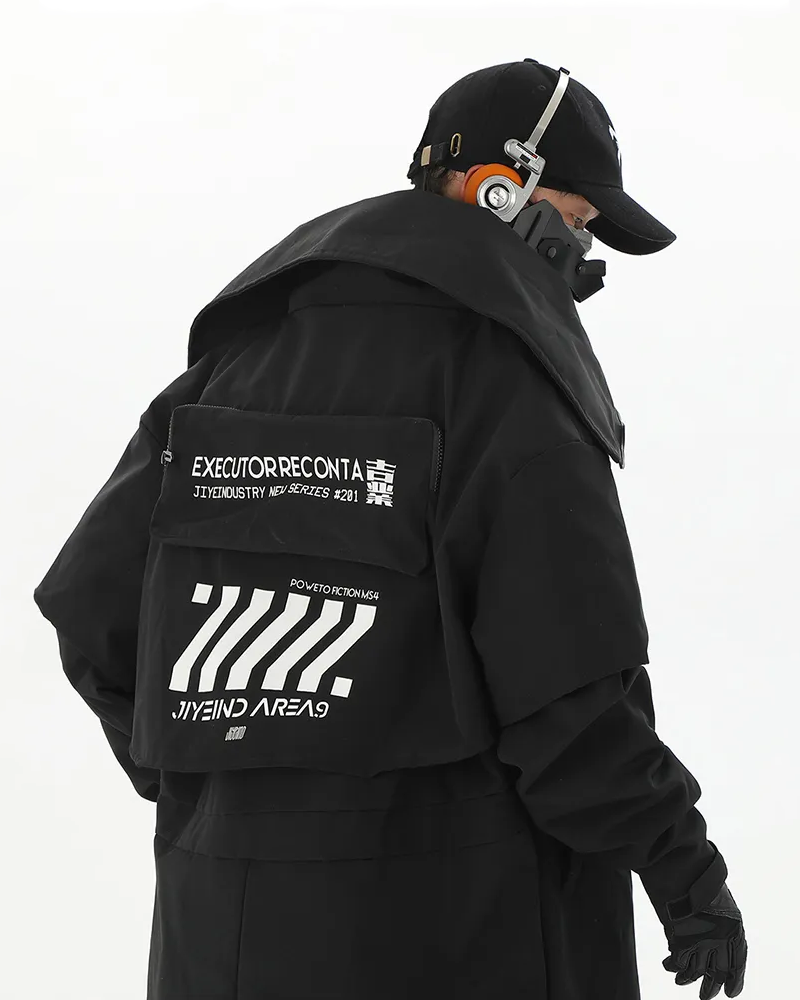 Techwear Long Coat