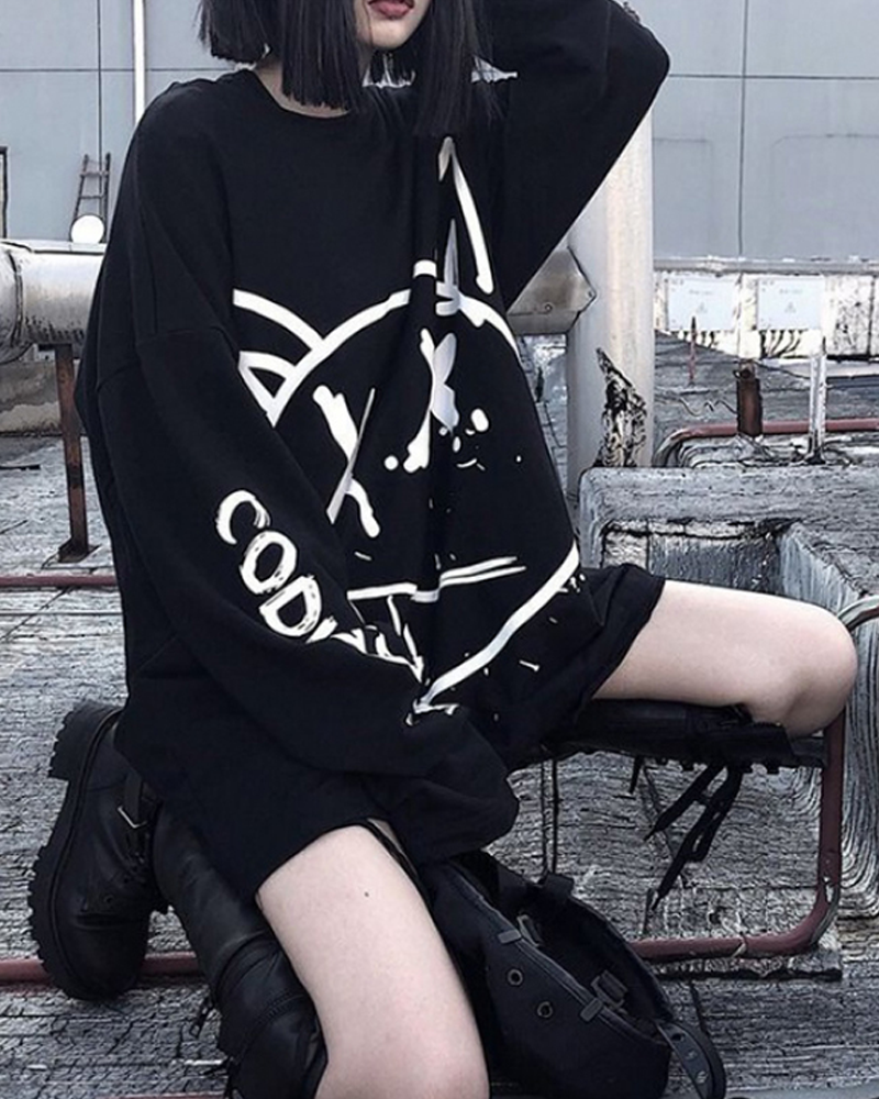 Goth Long Sleeve Shirt