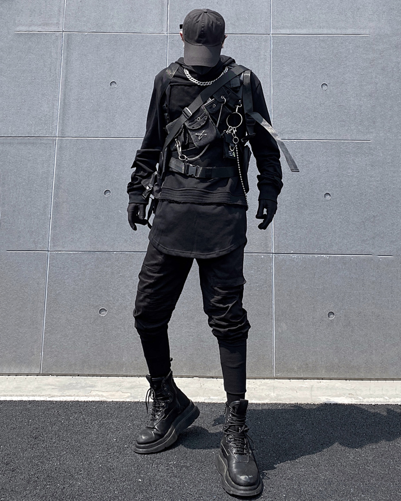 Oversized Techwear Hoodie