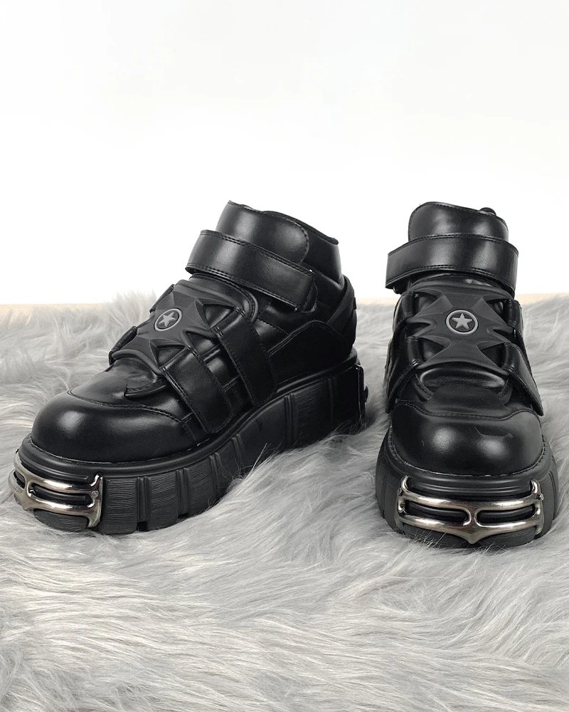 Goth Platform Sneakers