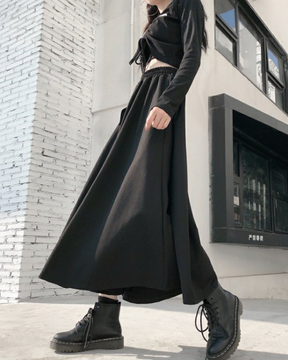 Techwear Long Skirt