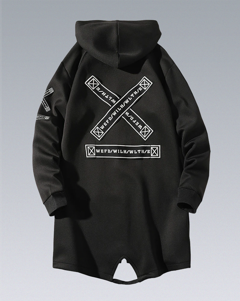 Black Techwear Jacket