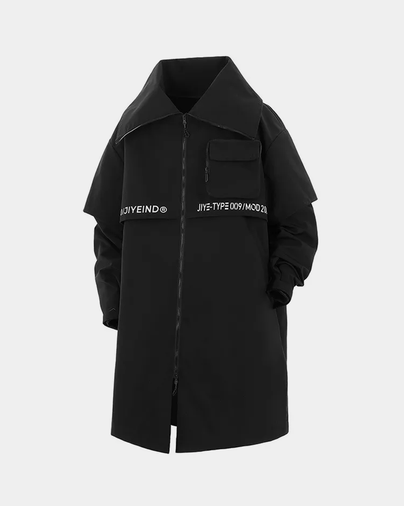 Techwear Long Coat
