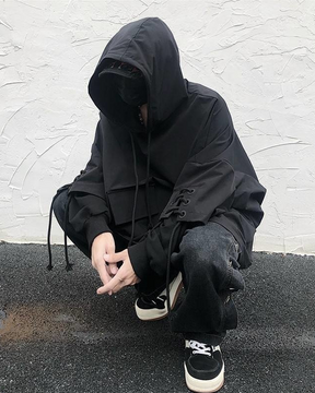 Black Goth Hoodie