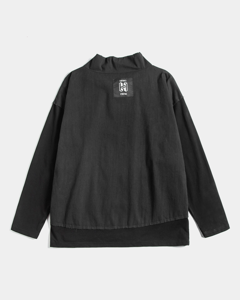 Black Japanese Hoodie