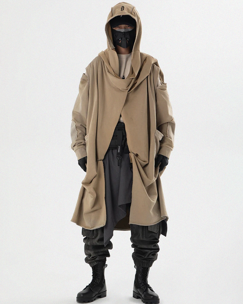 Techwear Long Jacket