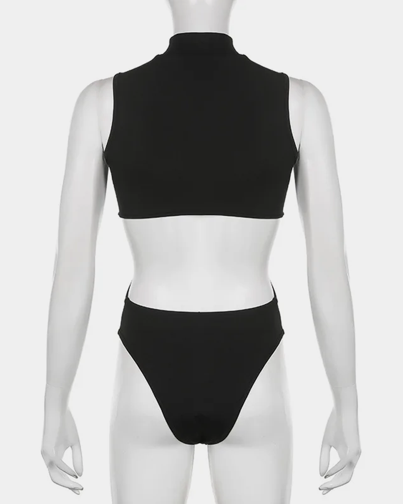 Hollow Out Bodysuit