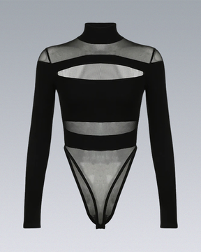 Long Sleeve Cut Out Bodysuit