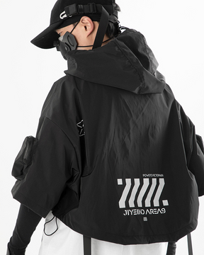 Techwear Crop Jacket