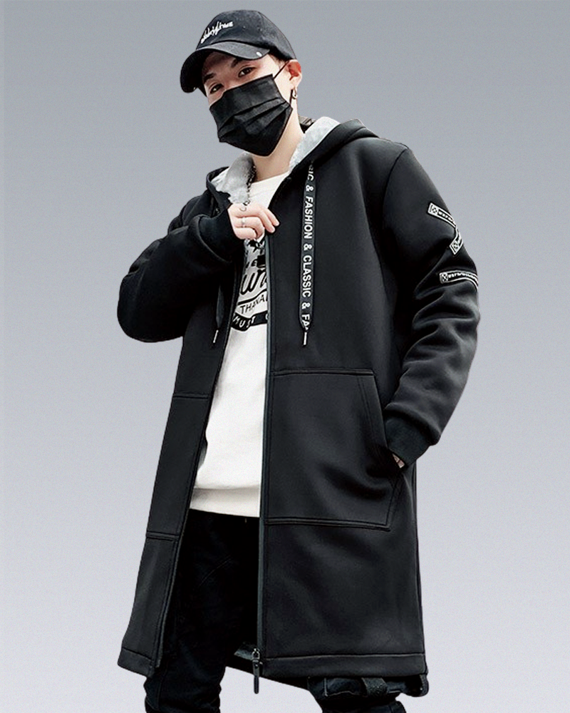 Black Techwear Jacket