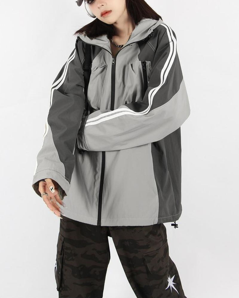 Black Oversized Jacket | Techwear Division